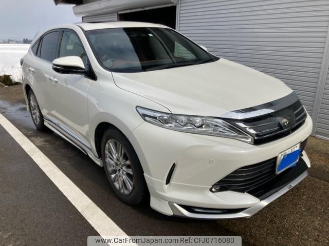 toyota harrier 2018 -TOYOTA--Harrier DBA-ZSU60W--ZSU60-0146871---TOYOTA--Harrier DBA-ZSU60W--ZSU60-0146871- image 1