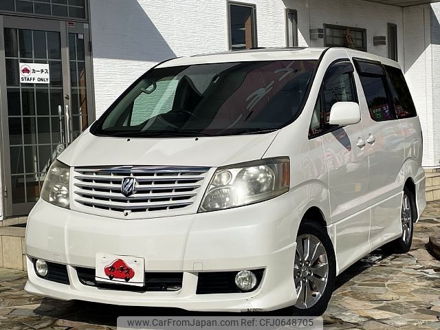 toyota alphard 2004 -TOYOTA--Alphard TA-MNH10W--MNH10-0046435---TOYOTA--Alphard TA-MNH10W--MNH10-0046435- image 1