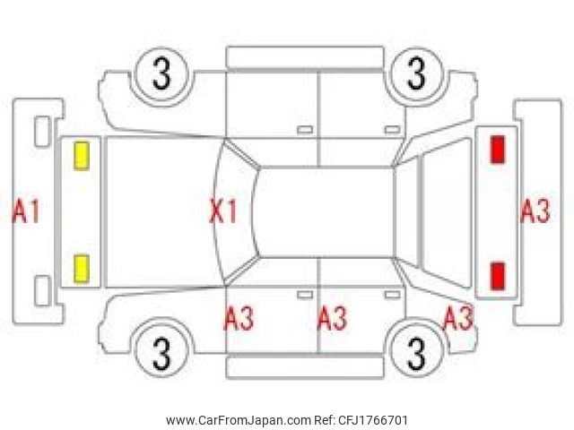 toyota vellfire 2012 CFJ1766701 image 2