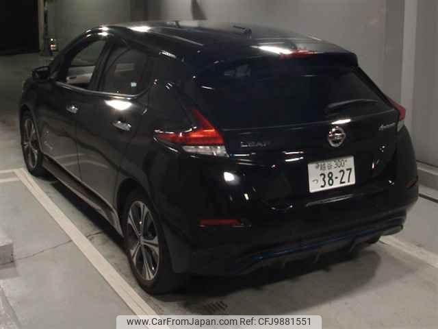 nissan leaf 2018 -NISSAN 【越谷 300ﾂ3827】--Leaf ZE1-008708---NISSAN 【越谷 300ﾂ3827】--Leaf ZE1-008708- image 2