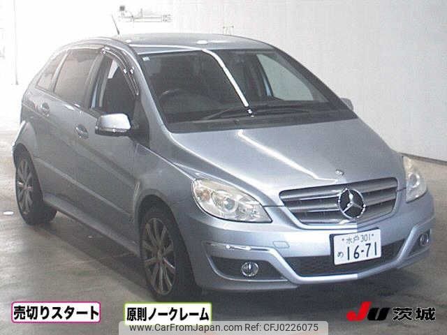 mercedes-benz b-class 2010 -MERCEDES-BENZ 【水戸 301ﾒ1671】--Benz B Class 245232--2J584601---MERCEDES-BENZ 【水戸 301ﾒ1671】--Benz B Class 245232--2J584601- image 1