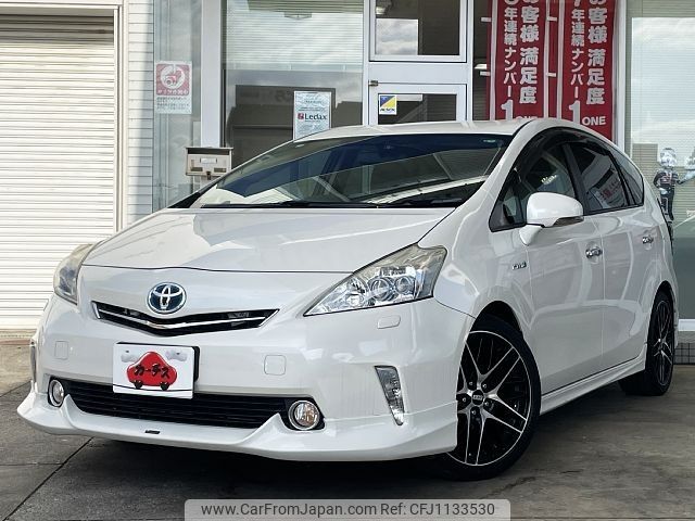 toyota prius-α 2012 -TOYOTA--Prius α DAA-ZVW40W--ZVW40-3031042---TOYOTA--Prius α DAA-ZVW40W--ZVW40-3031042- image 1