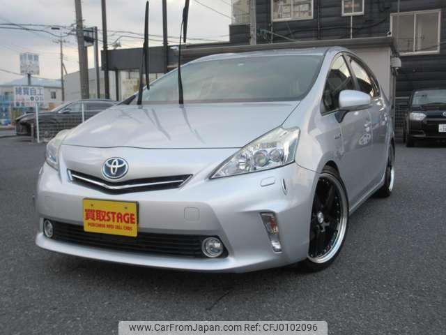 toyota prius-α 2012 -TOYOTA 【名変中 】--Prius α ZVW40W--3016089---TOYOTA 【名変中 】--Prius α ZVW40W--3016089- image 2