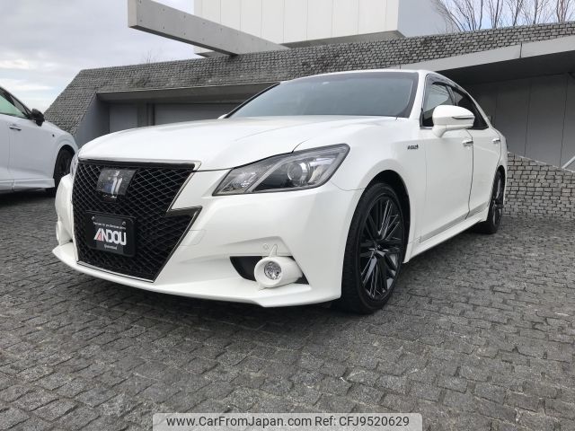 toyota crown 2015 -TOYOTA--Crown DAA-AWS210--AWS210-6091682---TOYOTA--Crown DAA-AWS210--AWS210-6091682- image 1