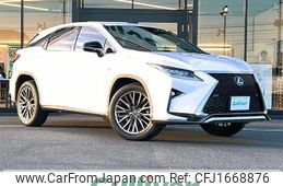 lexus rx 2018 CFJ1668876