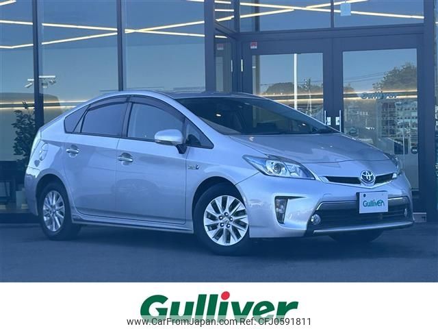 toyota prius-phv 2013 -TOYOTA--Prius PHV DLA-ZVW35--ZVW35-3049880---TOYOTA--Prius PHV DLA-ZVW35--ZVW35-3049880- image 1