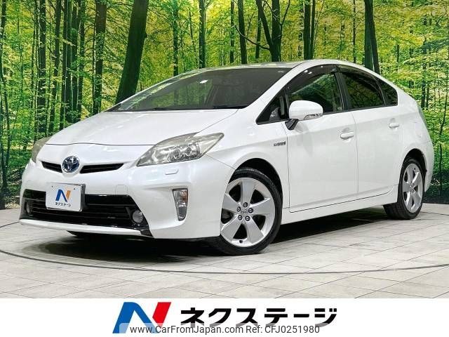 toyota prius 2013 -TOYOTA--Prius DAA-ZVW30--ZVW30-5609343---TOYOTA--Prius DAA-ZVW30--ZVW30-5609343- image 1