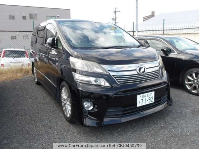 toyota vellfire 2012 -TOYOTA 【岡崎 300ﾁ7192】--Vellfire DBA-ANH20W--ANH20W-8215026---TOYOTA 【岡崎 300ﾁ7192】--Vellfire DBA-ANH20W--ANH20W-8215026- image 1