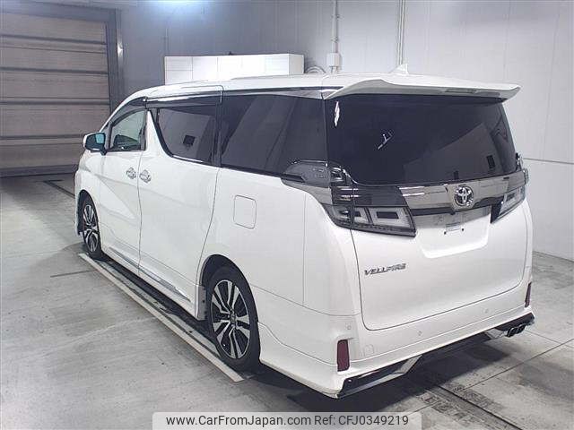 toyota vellfire 2019 -TOYOTA--Vellfire AGH30W-0291221---TOYOTA--Vellfire AGH30W-0291221- image 2