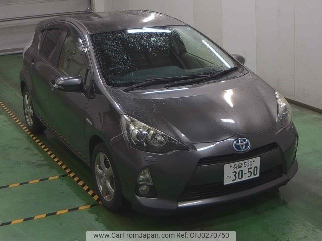 toyota aqua 2014 -TOYOTA 【長岡 530ﾂ3050】--AQUA NHP10--6257253---TOYOTA 【長岡 530ﾂ3050】--AQUA NHP10--6257253- image 1