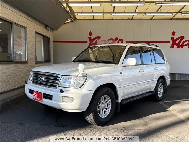 toyota land-cruiser-wagon 2002 -TOYOTA--Land Cruiser Wagon GH-UZJ100W--UZJ100-0140334---TOYOTA--Land Cruiser Wagon GH-UZJ100W--UZJ100-0140334- image 1