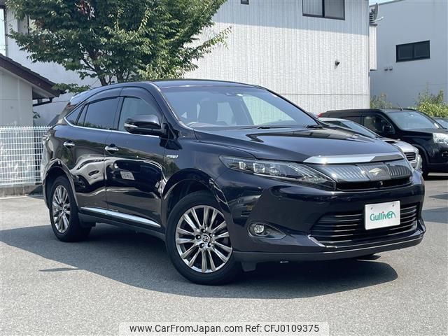 toyota harrier 2014 -TOYOTA--Harrier DAA-AVU65W--AVU65-0001943---TOYOTA--Harrier DAA-AVU65W--AVU65-0001943- image 1