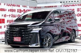 toyota vellfire 2025 CFJ1752197