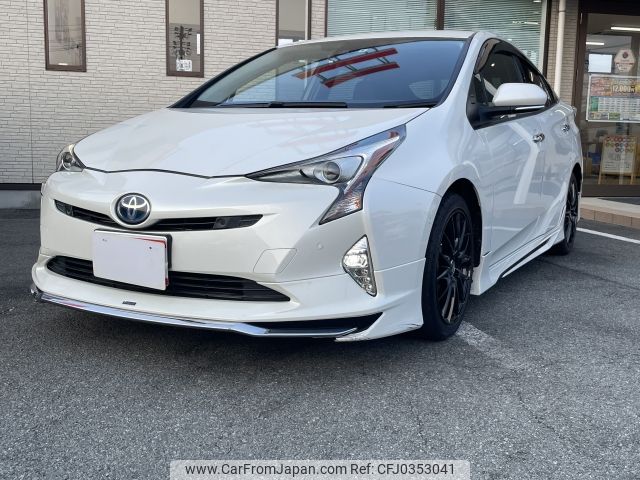 toyota prius 2016 -TOYOTA--Prius DAA-ZVW51--ZVW51-6026187---TOYOTA--Prius DAA-ZVW51--ZVW51-6026187- image 1