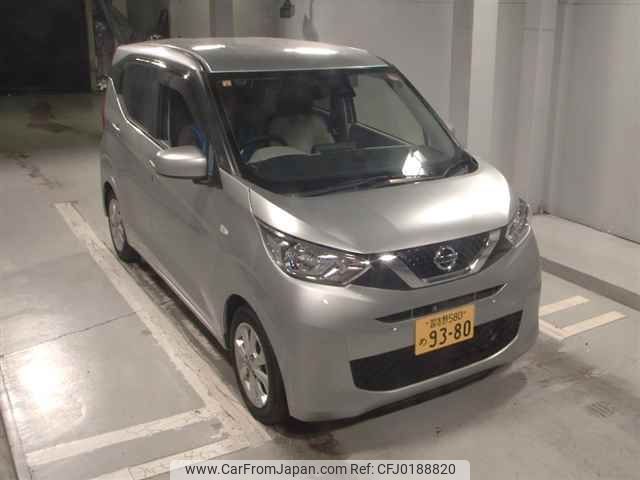 nissan dayz 2020 -NISSAN 【習志野 580ﾒ9380】--DAYZ B43W-0038468---NISSAN 【習志野 580ﾒ9380】--DAYZ B43W-0038468- image 1