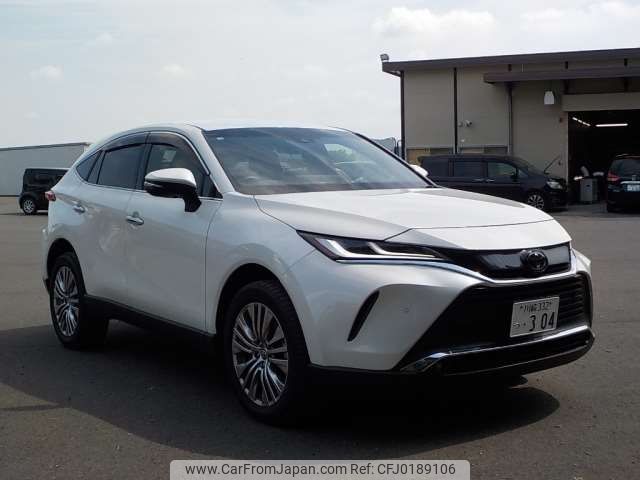 toyota harrier 2020 -TOYOTA 【野田 300ｱ1234】--Harrier 6BA-MXUA80--MXUA80-0029101---TOYOTA 【野田 300ｱ1234】--Harrier 6BA-MXUA80--MXUA80-0029101- image 1