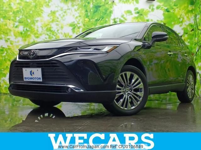 toyota harrier 2021 quick_quick_6BA-MXUA80_MXUA80-0059145 image 1