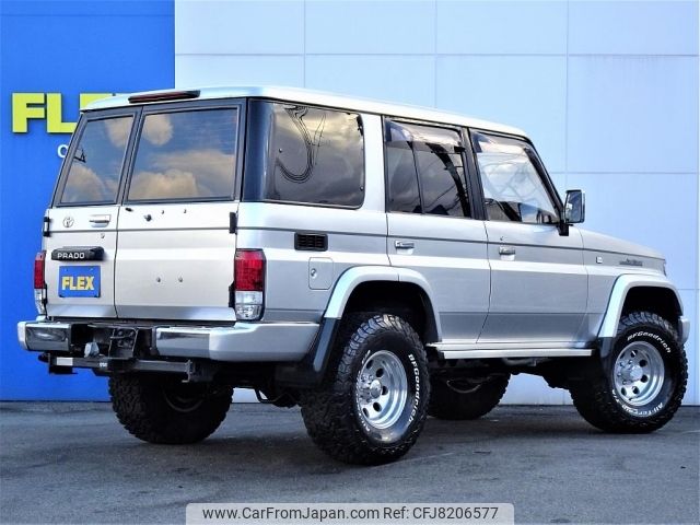 toyota land-cruiser-prado 1996 -TOYOTA--Land Cruiser Prado KD-KZJ78W--KZJ780041111---TOYOTA--Land Cruiser Prado KD-KZJ78W--KZJ780041111- image 2