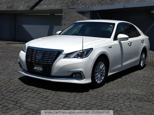 toyota crown 2016 -TOYOTA--Crown DAA-AWS210--AWS210-6115841---TOYOTA--Crown DAA-AWS210--AWS210-6115841- image 1