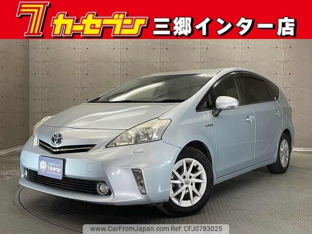 toyota prius-α 2012 -TOYOTA--Prius α DAA-ZVW41W--ZVW41-3207587---TOYOTA--Prius α DAA-ZVW41W--ZVW41-3207587- image 1