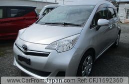 toyota ractis 2011 CFJ1692360