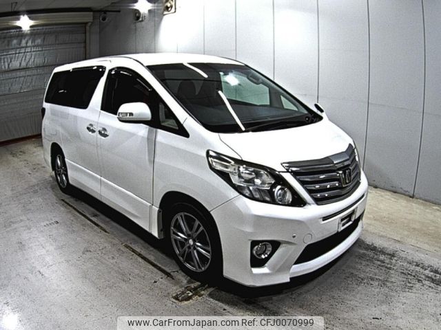 toyota alphard 2012 -TOYOTA--Alphard GGH25W-8020980---TOYOTA--Alphard GGH25W-8020980- image 1