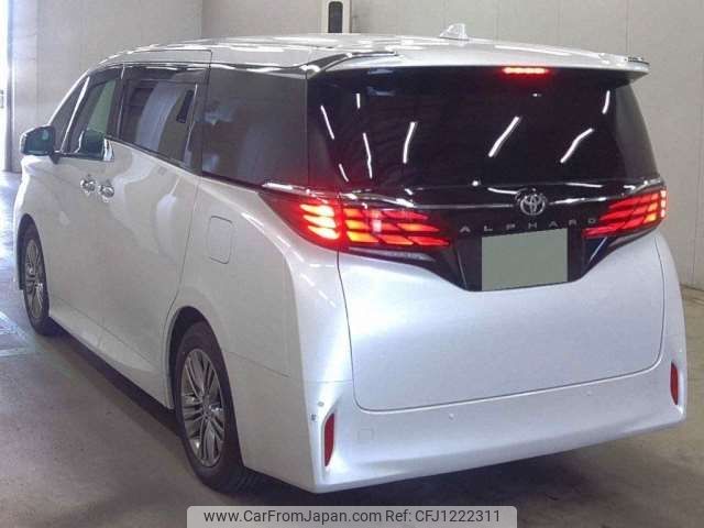 toyota alphard 2024 -TOYOTA 【岩手 348ﾁ 33】--Alphard 3BA-AGH45W--AGH45-0002884---TOYOTA 【岩手 348ﾁ 33】--Alphard 3BA-AGH45W--AGH45-0002884- image 2