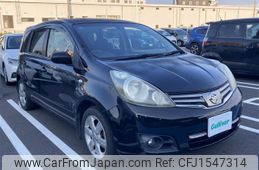 nissan note 2010 CFJ1547314
