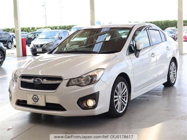 subaru impreza-g4 2013 quick_quick_DBA-GJ6_GJ6-005147 image 1