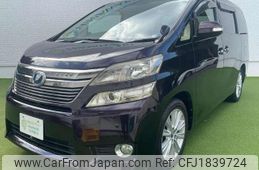 toyota vellfire 2012 CFJ1839724