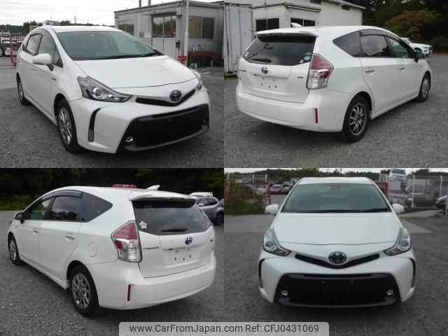 toyota prius-α 2018 quick_quick_DAA-ZVW40W_ZVW40-0029320 image 2