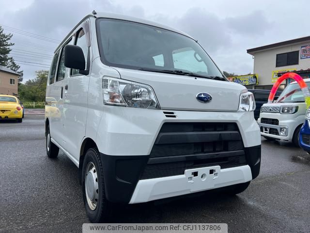 subaru sambar-van 2021 GOO_JP_700090373030250511002 image 1