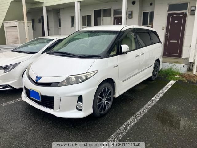 toyota estima-hybrid 2014 -TOYOTA--Estima Hybrid DAA-AHR20W--AHR20-0001737---TOYOTA--Estima Hybrid DAA-AHR20W--AHR20-0001737- image 1