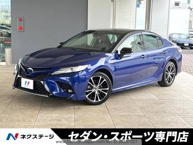 toyota camry 2019 -TOYOTA--Camry DAA-AXVH70--AXVH70-1054615---TOYOTA--Camry DAA-AXVH70--AXVH70-1054615- image 1