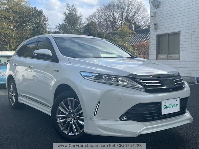 toyota harrier 2018 -TOYOTA--Harrier DAA-AVU65W--AVU65-0062247---TOYOTA--Harrier DAA-AVU65W--AVU65-0062247- image 1