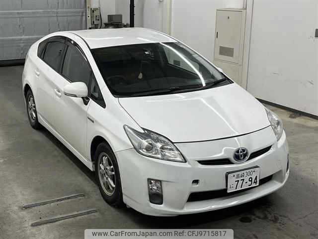 toyota prius 2010 -TOYOTA 【高崎 300ﾆ7794】--Prius ZVW30--1196705---TOYOTA 【高崎 300ﾆ7794】--Prius ZVW30--1196705- image 1