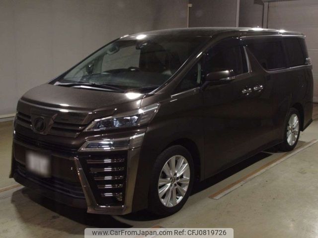 toyota vellfire 2018 -TOYOTA 【奈良 335す819】--Vellfire AGH30W-0177567---TOYOTA 【奈良 335す819】--Vellfire AGH30W-0177567- image 1