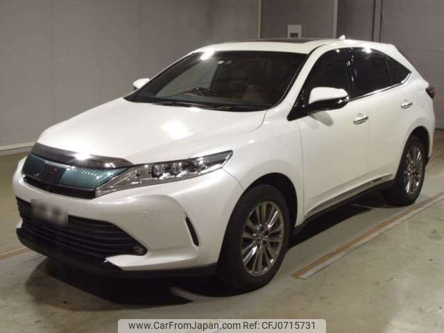 toyota harrier 2018 -TOYOTA--Harrier DBA-ZSU60W--ZSU60-0142698---TOYOTA--Harrier DBA-ZSU60W--ZSU60-0142698- image 1