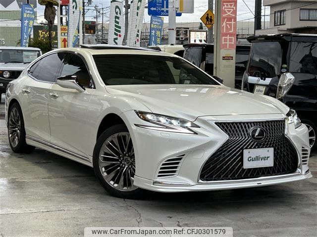 lexus ls 2018 -LEXUS--Lexus LS DBA-VXFA50--VXFA50-6002643---LEXUS--Lexus LS DBA-VXFA50--VXFA50-6002643- image 1