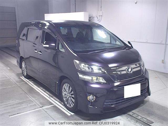 toyota vellfire 2012 -TOYOTA 【名古屋 307ﾑ5410】--Vellfire ANH20W-8250812---TOYOTA 【名古屋 307ﾑ5410】--Vellfire ANH20W-8250812- image 1