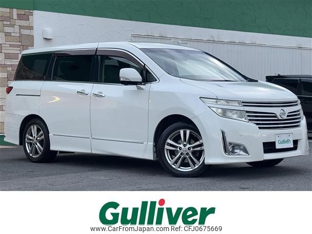 nissan elgrand 2010 -NISSAN--Elgrand DBA-TE52--TE52-001562---NISSAN--Elgrand DBA-TE52--TE52-001562- image 1