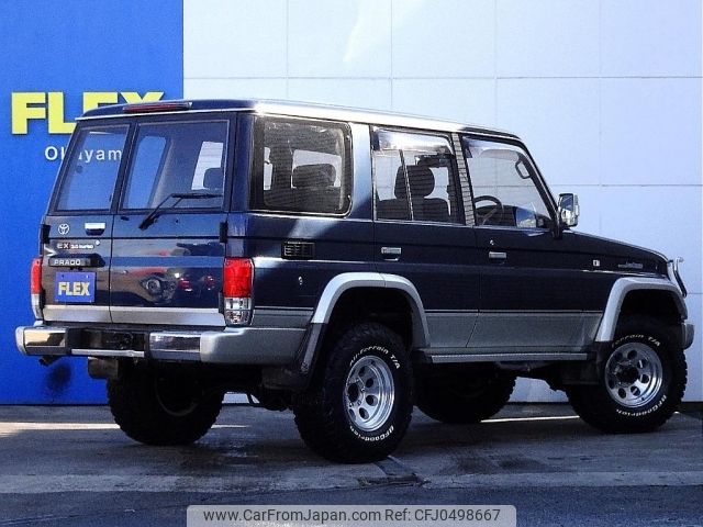 toyota land-cruiser-prado 1995 -TOYOTA--Land Cruiser Prado KD-KZJ78W--KZJ78-0029144---TOYOTA--Land Cruiser Prado KD-KZJ78W--KZJ78-0029144- image 2