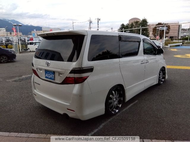 toyota vellfire 2009 -TOYOTA--Vellfire DBA-ANH20W--ANH20-8091222---TOYOTA--Vellfire DBA-ANH20W--ANH20-8091222- image 2