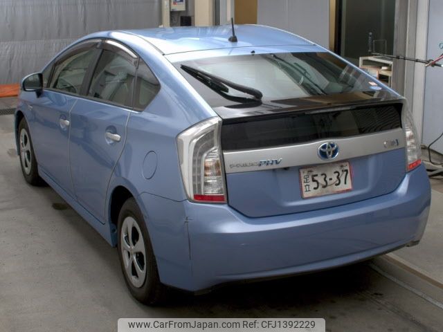 toyota prius-phv 2012 -TOYOTA--Prius PHV ZVW35-3018752---TOYOTA--Prius PHV ZVW35-3018752- image 2