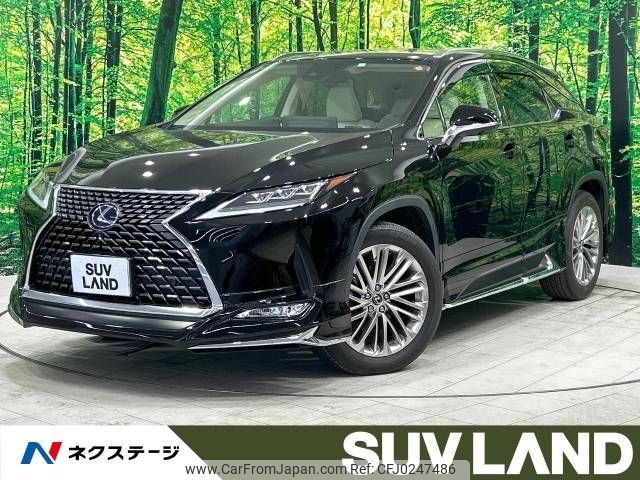 lexus rx 2020 -LEXUS--Lexus RX 6AA-GYL25W--GYL25-0023627---LEXUS--Lexus RX 6AA-GYL25W--GYL25-0023627- image 1