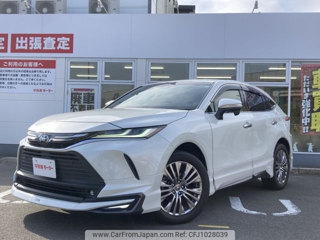 toyota harrier 2022 -TOYOTA--Harrier 6BA-MXUA80--MXUA80-0069348---TOYOTA--Harrier 6BA-MXUA80--MXUA80-0069348- image 1