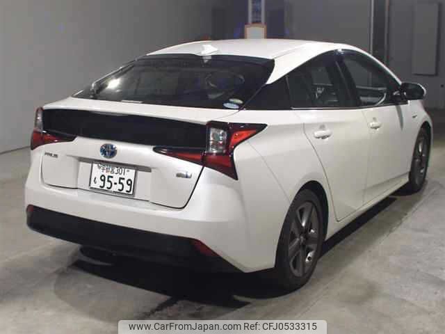 toyota prius 2019 -TOYOTA 【宇都宮 301ﾓ9559】--Prius ZVW51-6109344---TOYOTA 【宇都宮 301ﾓ9559】--Prius ZVW51-6109344- image 2