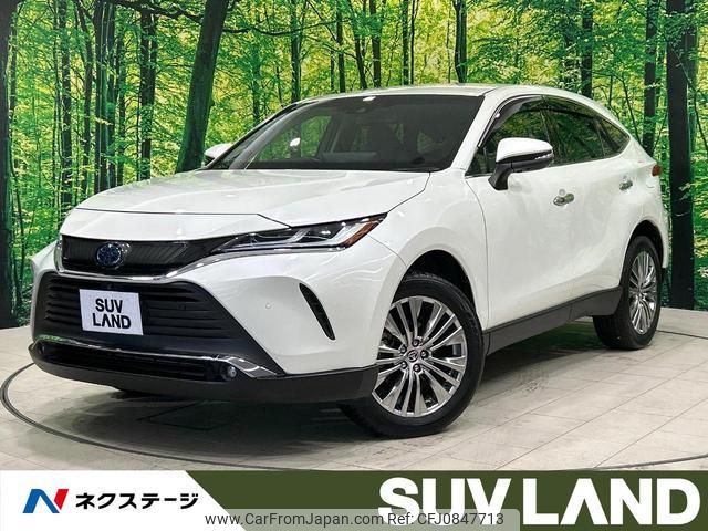 toyota harrier-hybrid 2022 quick_quick_AXUH80_AXUH80-0042593 image 1