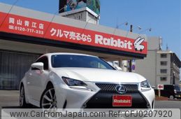 lexus rc 2016 -LEXUS--Lexus RC DBA-ASC10--ASC10-6000683---LEXUS--Lexus RC DBA-ASC10--ASC10-6000683-