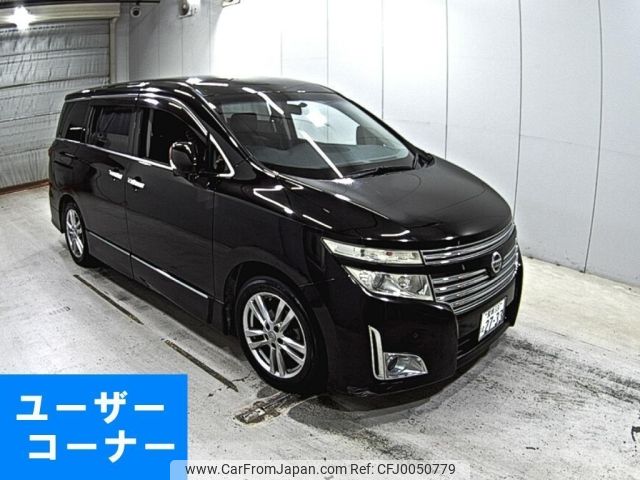 nissan elgrand 2012 -NISSAN 【愛媛 330は2733】--Elgrand TE52-033758---NISSAN 【愛媛 330は2733】--Elgrand TE52-033758- image 1